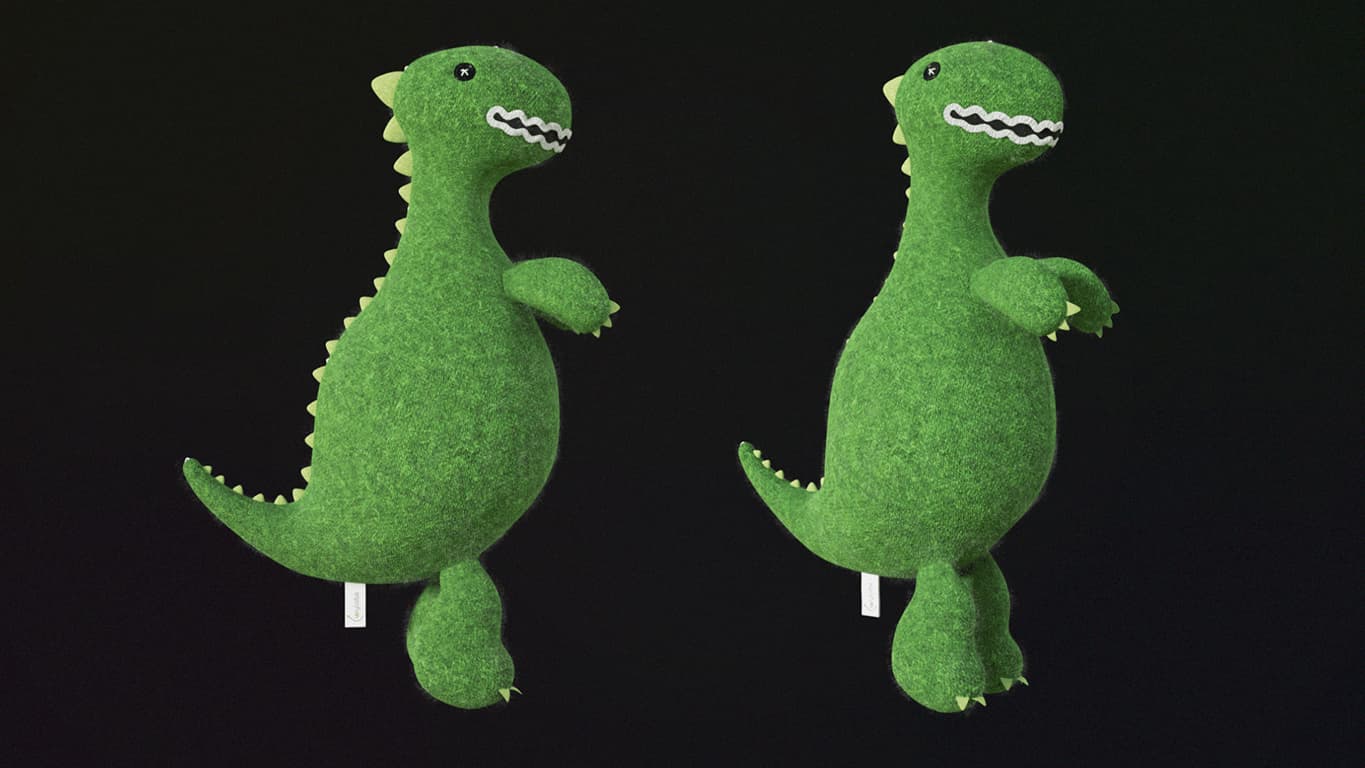 Stuffed Dinosaur